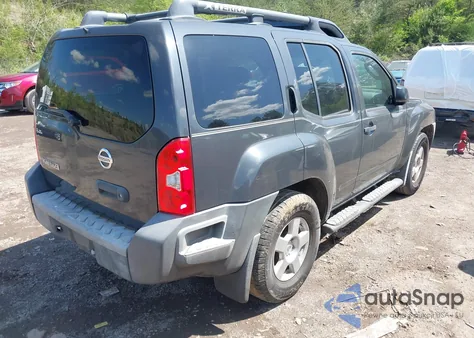 2008 Nissan Xterra S from USA, damaged, VIN 5N1AN08U58C515322
